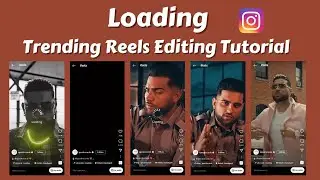 Loading effect reels trending video editing | New trending reels editing tutorial 2023