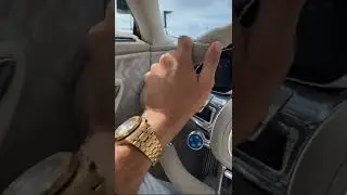 Bugatti Chiron driving in Miami