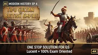 AI Modern History EP 4 ||Movie 🎥 Style || चार आंग्ल-मैसूर युद्ध और टीपू सुल्तान की शहादत|| #history 