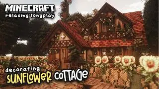 🌻 The Sunflower Cottage / Minecraft Longplay w/ Cocricot [No Commentary]