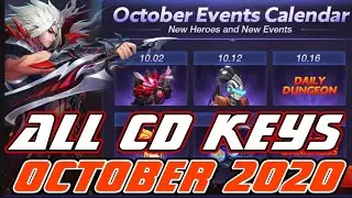 ALL ACTIVE CD KEYS UPDATE! October 2020 | Mobile Legends Adventure Redeem CODES