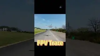 Do you like this fpv trace view #hobby #rcmodel #rcaircraft #rcplane #scalemodel #rc