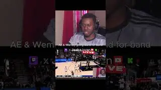AE & Wemby going band for band #jaakojoran #anthonyedwards #spurs #wemby #nba
