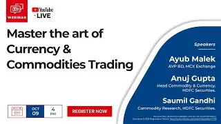 Master the art of Currency & Commodities Trading