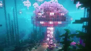 Как построить дом медузы в Minecraft!