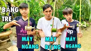 Chế Tạo Làm Cần Câu Máy Ngang Và Cần Câu Máy Đứng Bằng Tre Trúc