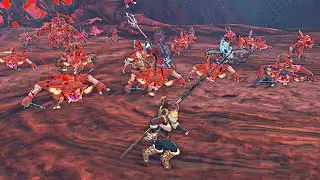 Demon Army Fight Scene (Zelda Tears of The Kingdom) 4K ULTRA HD
