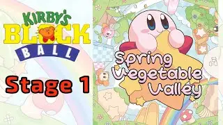 雪解けの小路 [Kirby's Block Ball - Stage 1] - Spring Vegetable Valley