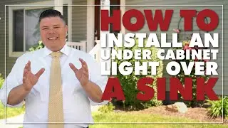 How to Install an Undercabinet LED Light Over a Sink