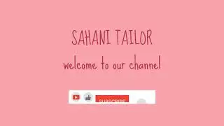 ब्राउन कलर सिंपल ब्लाउज़ ✂️ | Brown Colour Simple Blouse Stitching | Sahani Tailor