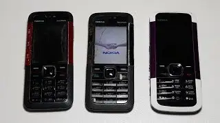 Nokia 5310 Xpress Music и Nokia 5000d-2 посылка с аукциона. Телефоны Nokia под восстановление