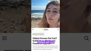 The world&rsquo;s oldest pet #cat is 9000 years ago! It was found in a grave in #Cyprus  #scicomm