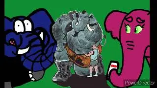 Elephant Muscle Guy Saves Elephant Marcellus's Life