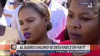 Se desvanece el sueño de los haitianos en Chile