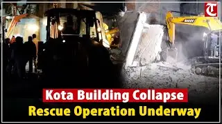 Kota Building Collapse: Two Dead, Several Injured, Rescue Ops On as Officials Probe Negligence