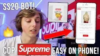 THE BEST/FASTEST SUPREME SS20 PHONE BOT! (Cop All Hype💸)