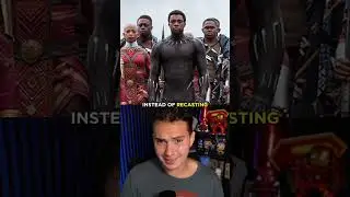 Black Panther Recast In Marvel Zombies Controversy #blackpanther #marvel #comictok #movietok