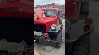 Смесь Dodge Power Wagon и M37 #trucklife #carshow #dodgetrucks #moparornocar #mopar #powerwagon