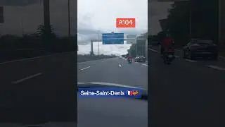 923. Seine-Saint-Denis Motorway  A104 France #august2025 #automobile #travel #holiday #road