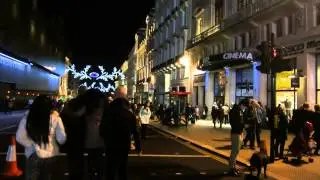 Cycling @ Piccadilly Circus and nearby, New Year Eve 2015