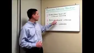 Tremendous Job Interview Question #48 -- Reaction To Criticism