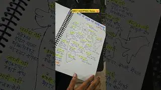 UPSC BEST MAPPING NOTES STUDY #shorts