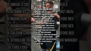 💪 Top 15 Muscle-Building Supplements for Maximum Strength & Recovery | Olympic Boxer Tips 🏋️&zwj;♂️