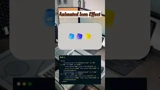 Animated Icon Effect HTML CSS #shorts #icon