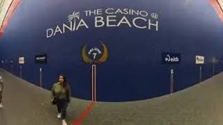 VR 360- Exploring Dania Jai Alai court taken w insta 360 camera 2/23/25