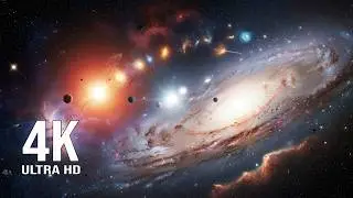 Космический таймлапс 🌌 | Путешествие по истории вселенной в формате 4K HDR с фоновой музыкой