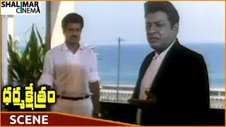 Dharma Kshetram Movie || Balakrishna Knows Jaggayya Resigns For Failing Justice || Balakrishna