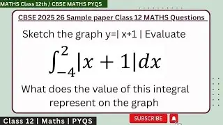 Sketch the graph y=| x+1 | Evaluate int -2 to 4 |x +1| dx What does the value of this integral repre