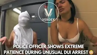 Police Bodycam #police #cops #bodycam -- Police Extreme Patience During Unusual DUI Arrest  😳🚔