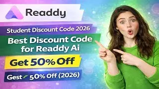 Readdy Ai student Discount Code 2026 | Best Discount Code for Readdy Ai Get 50% Off (2026) 