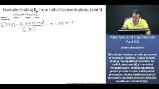 OAT: Finding Kp From Initial Concentrations (ICE Table)