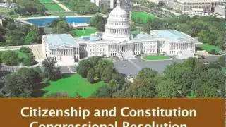 Citizenship and Constitution Day Congressional Resolution
