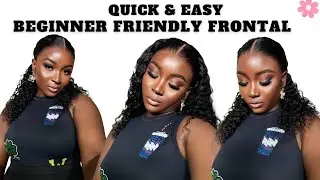 Lace Melt No Baby Hair | How To Install A Deep Wave Frontal Wig For Beginners Ft Alipearl Hair
