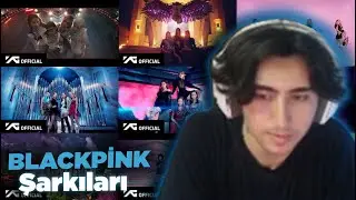 Kaphtans Blackpink'in Bütün Şarkılarını Dinliyor! | @BLACKPINK
