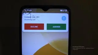 Coolpad Cool 20+Incoming call