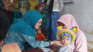 Kunjungan Kerja Ketua TP PKK Kabupaten Banyuwangi ke Posyandu Dahlia Barat Kelurahan Tukangkayu