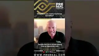 Wouldn't You Want More Tax Benefits? #shorts #realestate #prereal #podcast