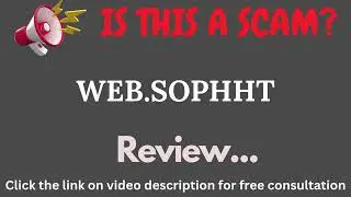Web.sophht.com Review: THIS IS A SCAM? (Web Sophht)