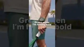 One watch, seven colors, 102 possibilities.