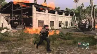 METAL GEAR SOLID V: THE PHANTOM PAIN The Man on Fire boss fight
