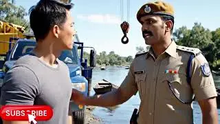 Heroic rescue team save cow from big fish