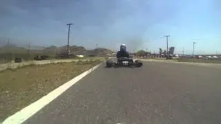 F100 Karters Round #2 Apex CW - FK2 Heat #2 17-May-2014 - Onboard Sofiaan Fraval #82