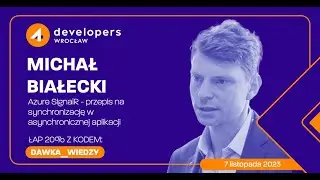 4Developers conference in Wrocław 2023