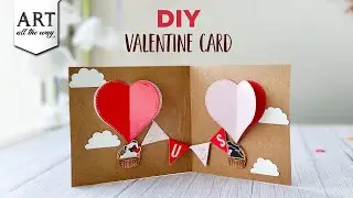 DIY Valentine Card | Handmade Gifts | Creative Cards Designs | Paper Crafts | Gift Ideas for her