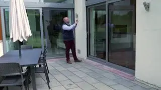 Timber Sliding Door Replacement With AluClad In Glanmire, Cork, Ireland | Sky Windows