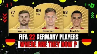 GERMANY Players in FIFA 22: Where Are They Now?